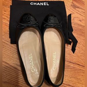 Authentic Chanel Ballerinas- Size 35
